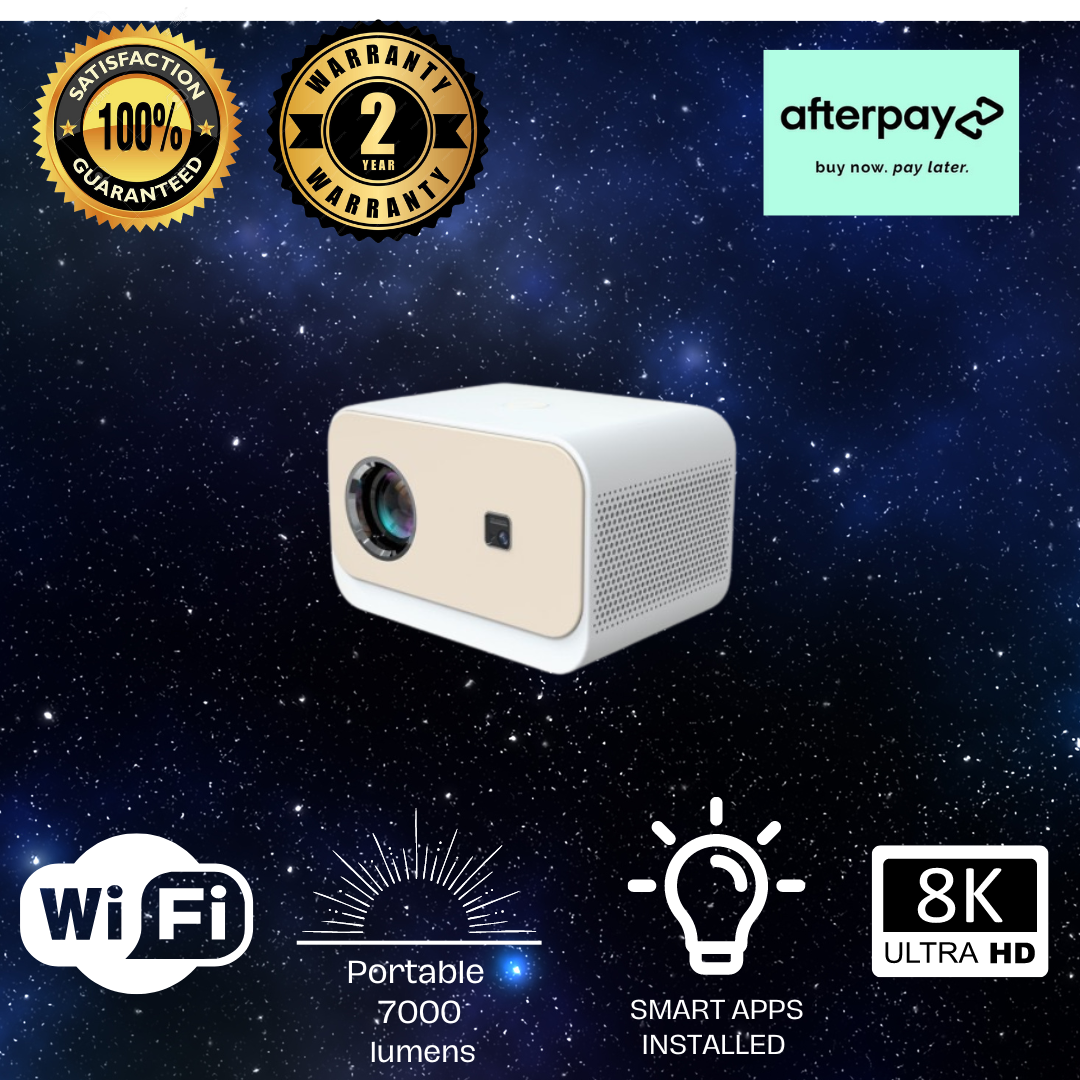 2024 Mr Projectors™ Smart Mini Projector - Compact Pro